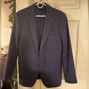 Bonobos Midnight Blue Speckled Slim Fit Blazer